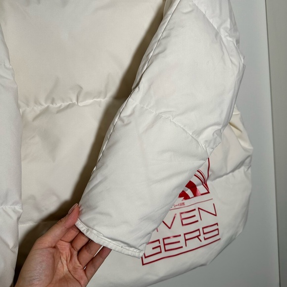 White Goose Down Jacket - Picture 5 of 9